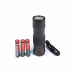 LAMPE TORCHE 12 LED (3AAA) NOIRE - MILTEC LAMPE TORCHE 12 LED (3AAA) NOIRE - MILTEC
