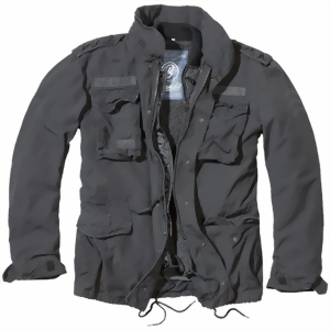 VESTE MILITAIRE M65 GIANT NOIR - BRANDIT VESTE MILITAIRE M65 GIANT NOIR - BRANDIT