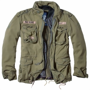 VESTE MILITAIRE M65 GIANT VERT OLIVE - BRANDIT VESTE MILITAIRE M65 GIANT VERT OLIVE - BRANDIT