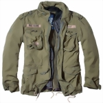 VESTE MILITAIRE M65 GIANT VERT OLIVE - BRANDIT