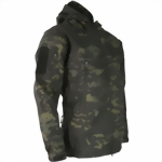VESTE SOFTSHELL PATRIOT TACTICAL DARK CAMO - KOMBAT TACTICAL